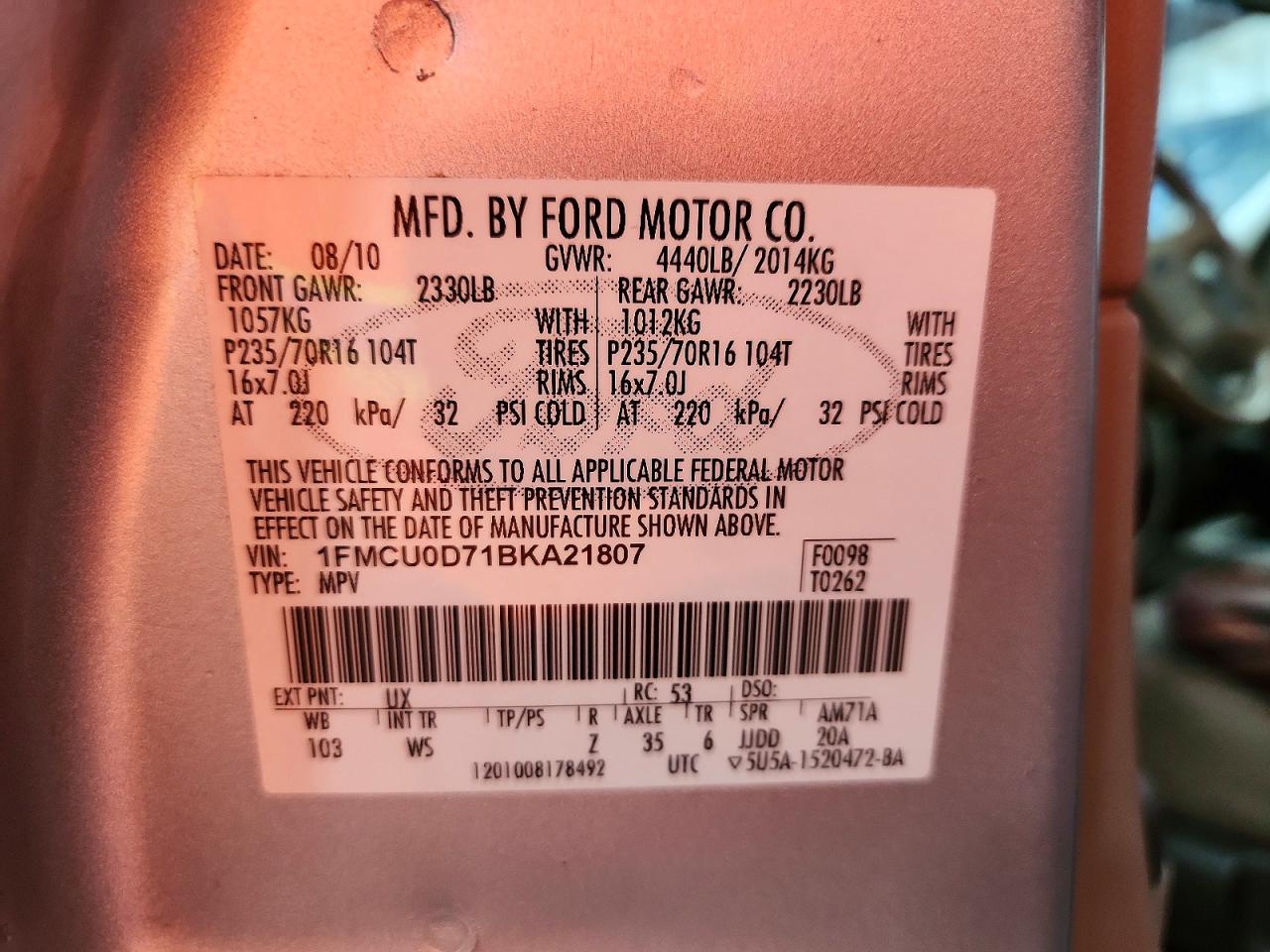 Ford Escape Xlt
