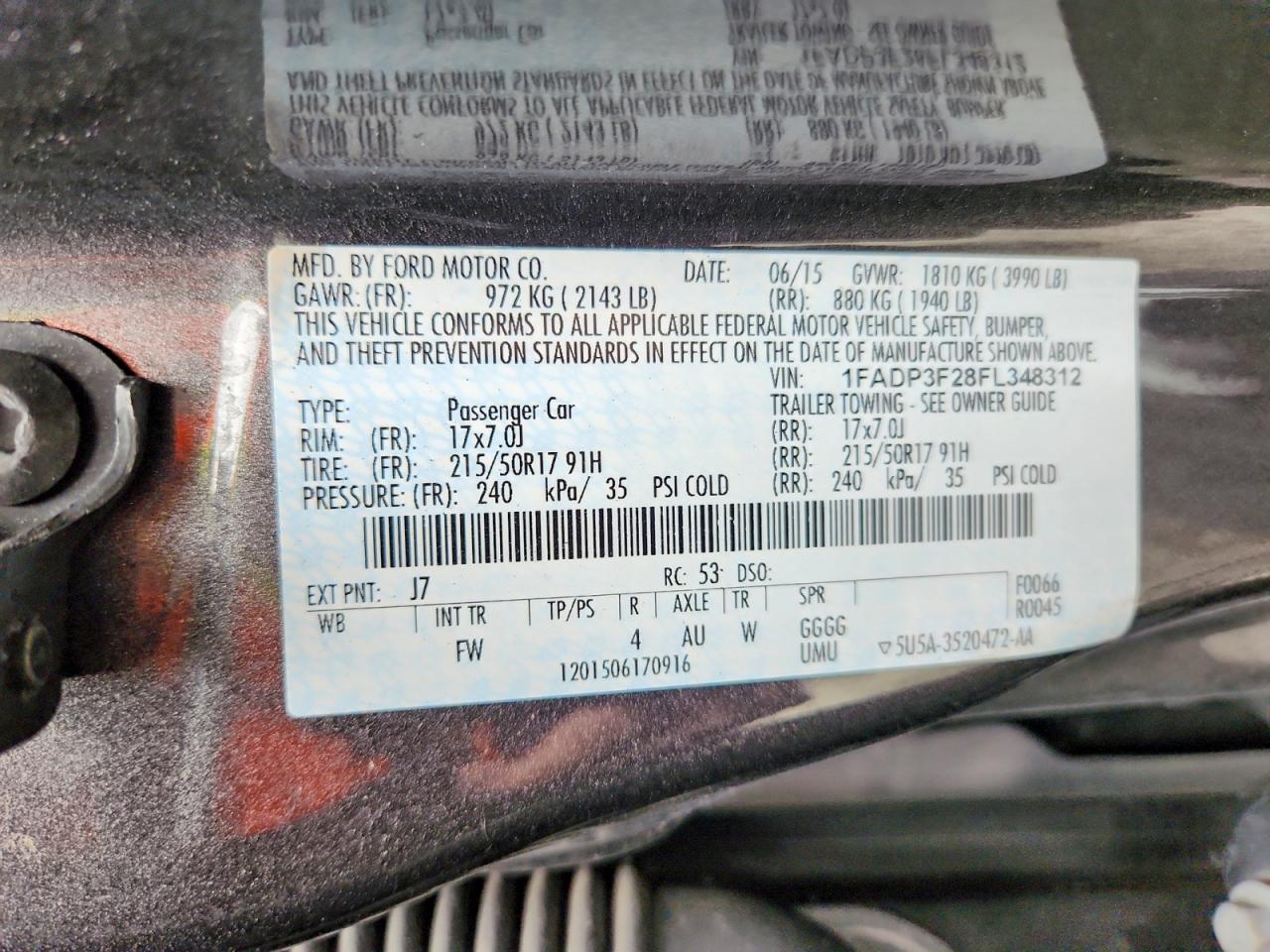 Ford Focus Se