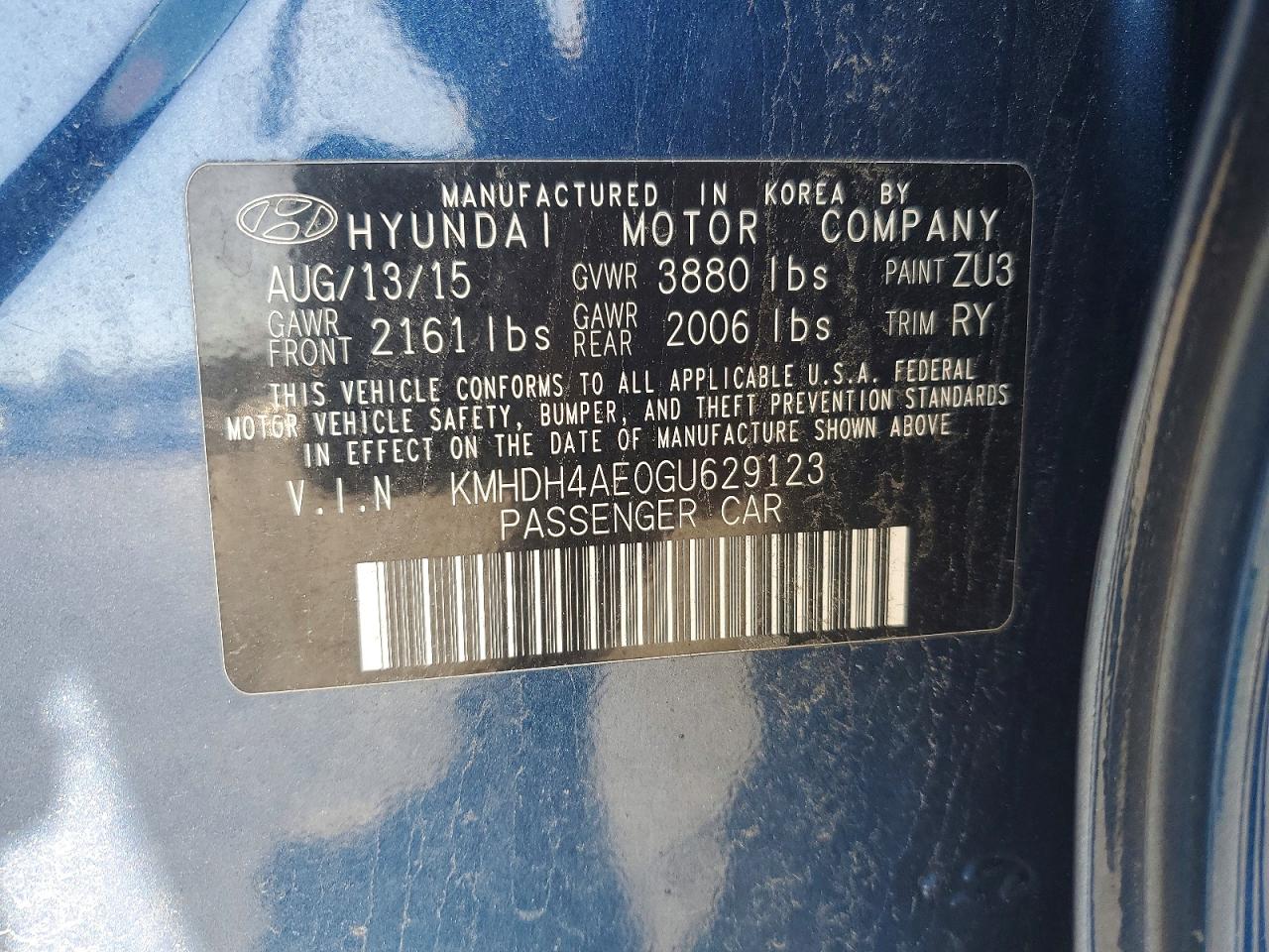 Hyundai ELANTRA Value Edition