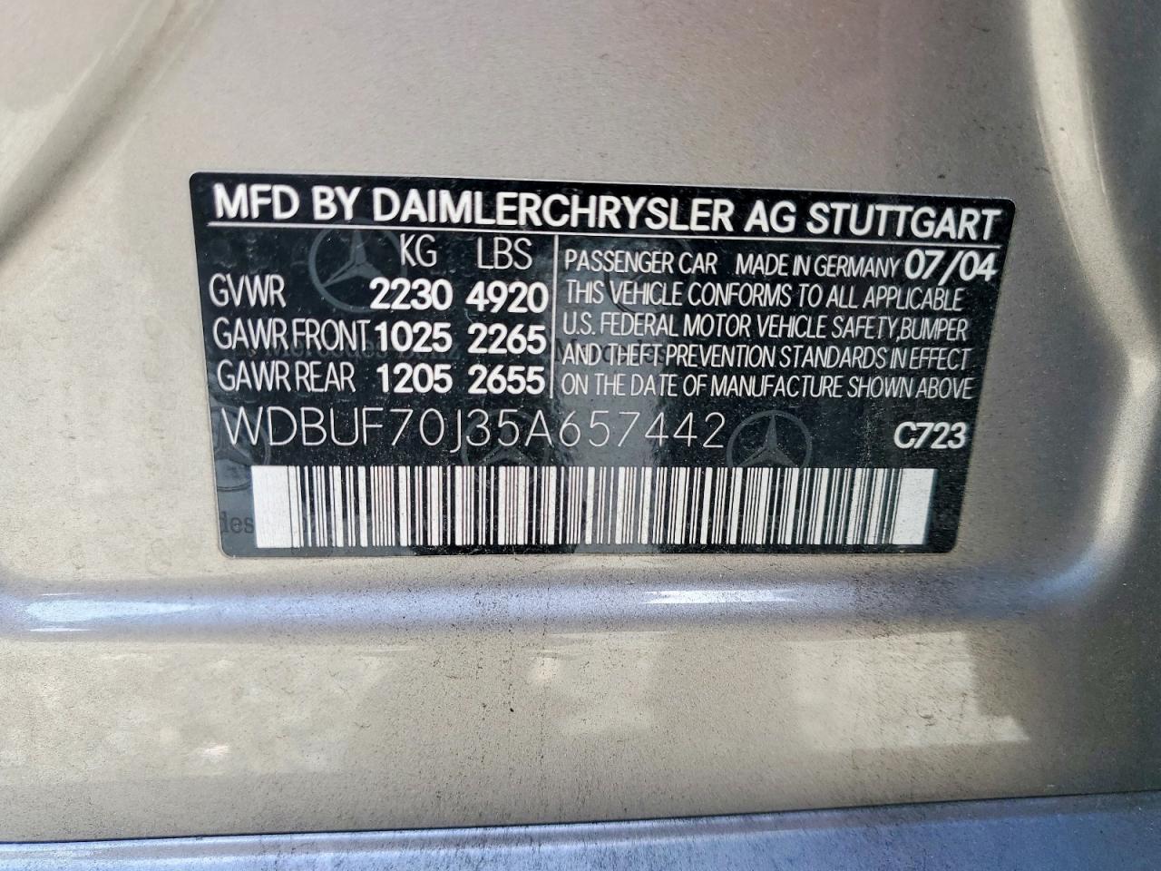 Mercedes-Benz E-Class 500