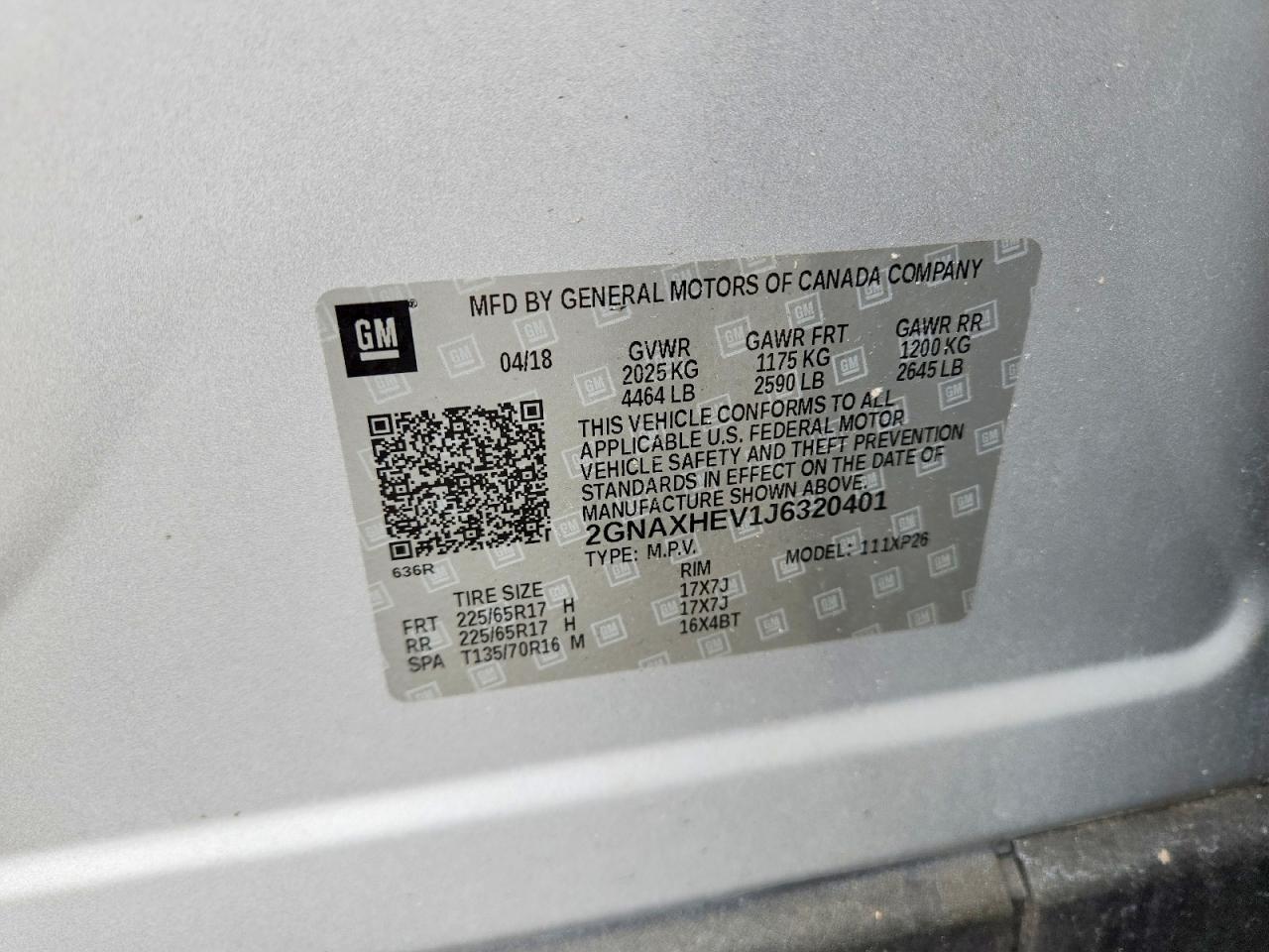 Chevrolet Equinox Ls