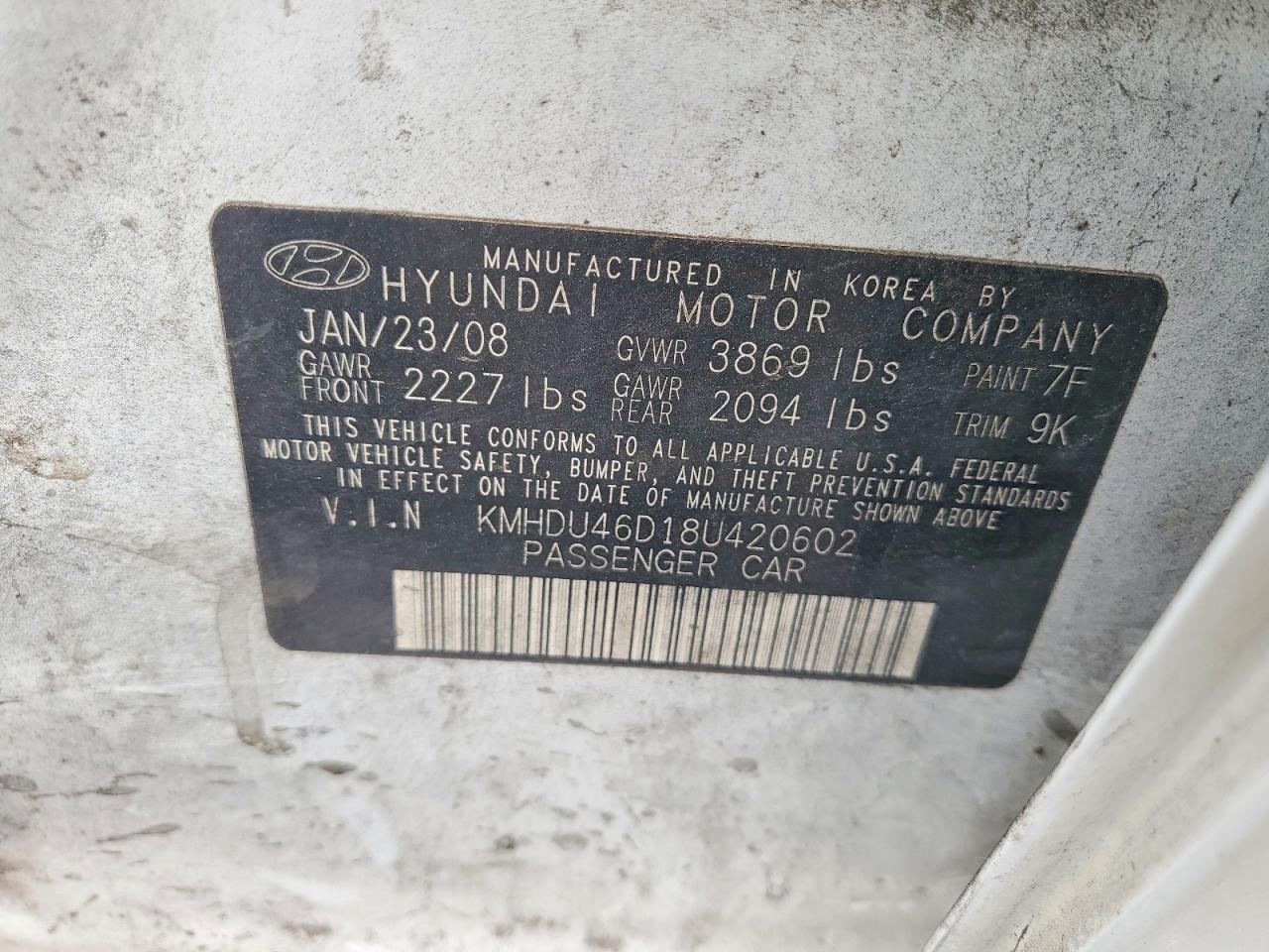 Hyundai ELANTRA Gls