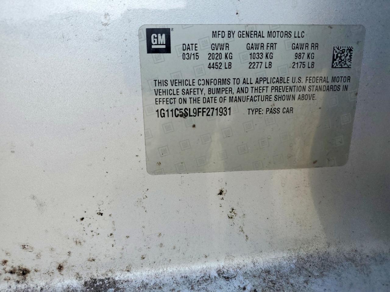Chevrolet Malibu 1lt