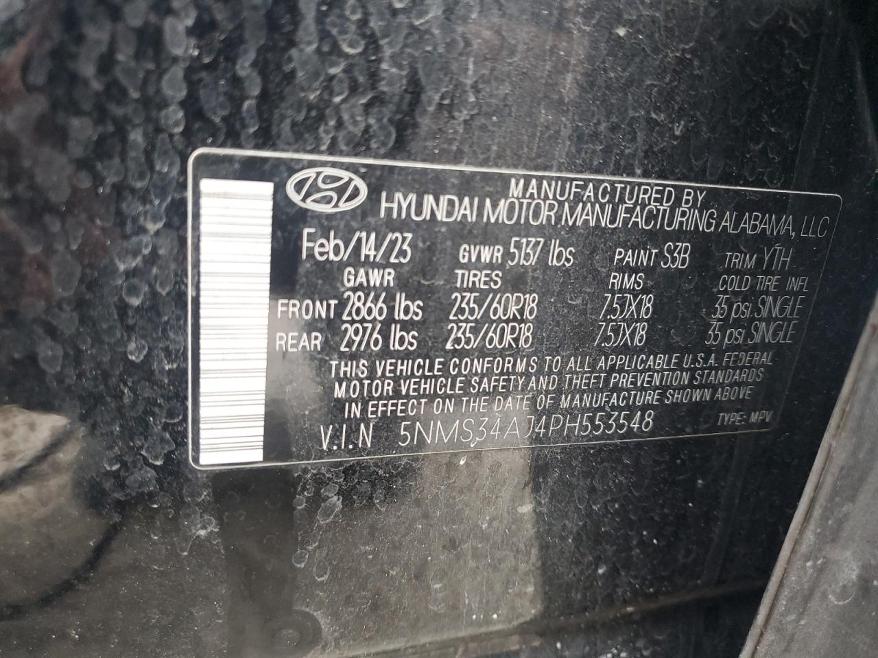 Hyundai SANTA FE Sel Premium
