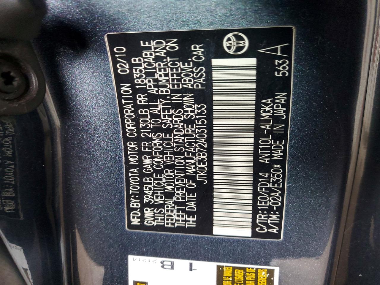Scion TC Base