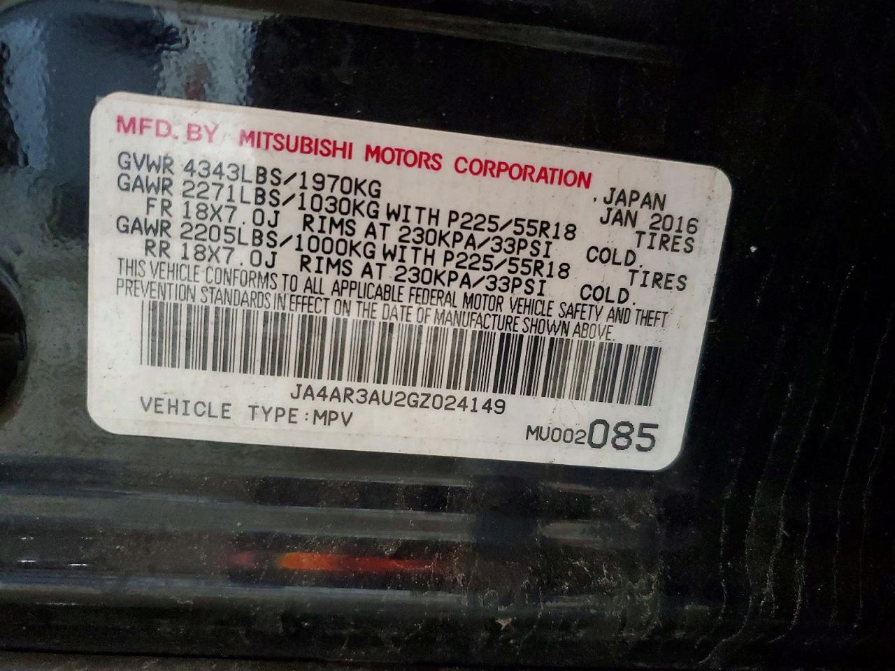 Mitsubishi Outlander Es