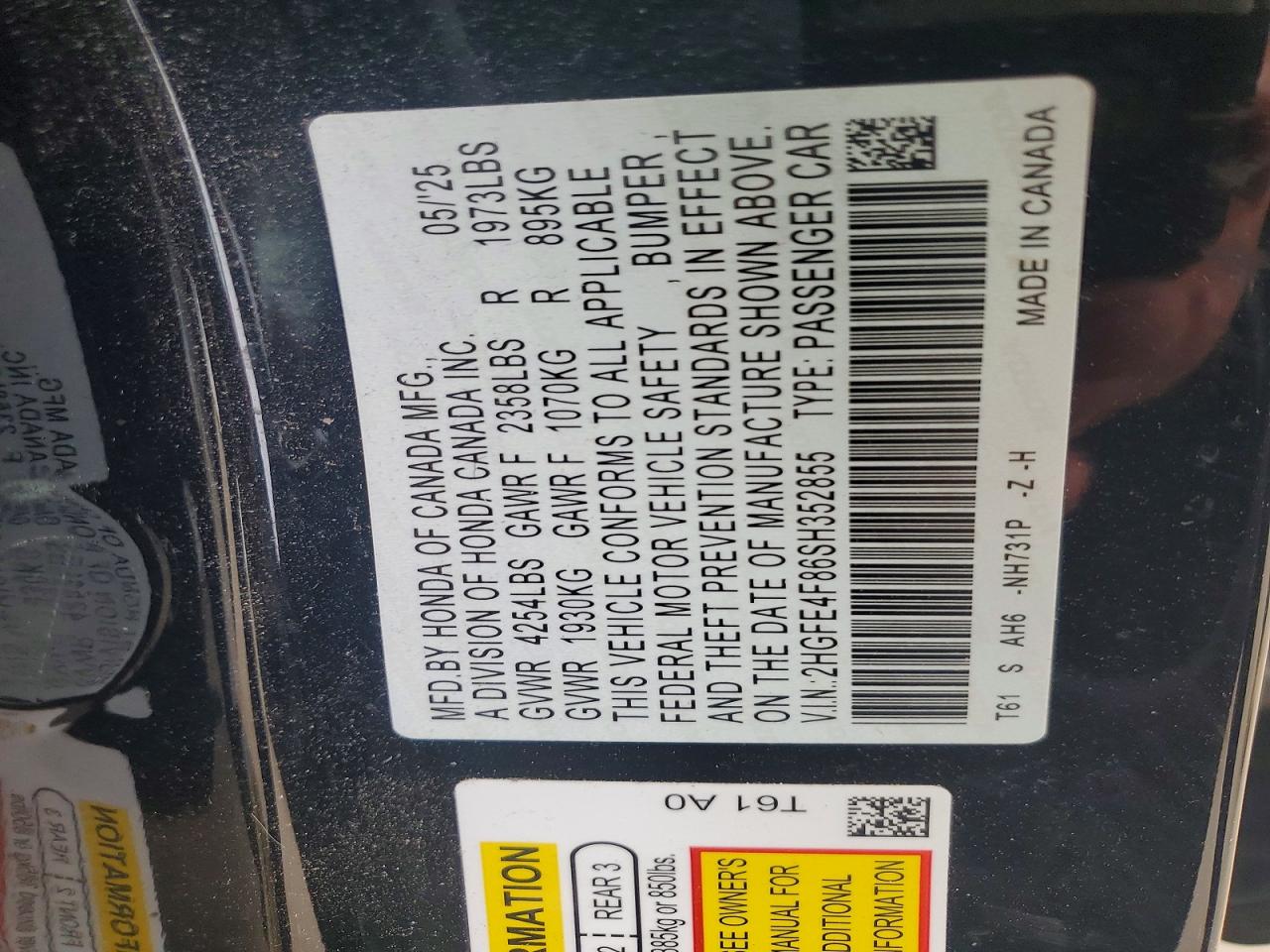 Honda Civic Sport