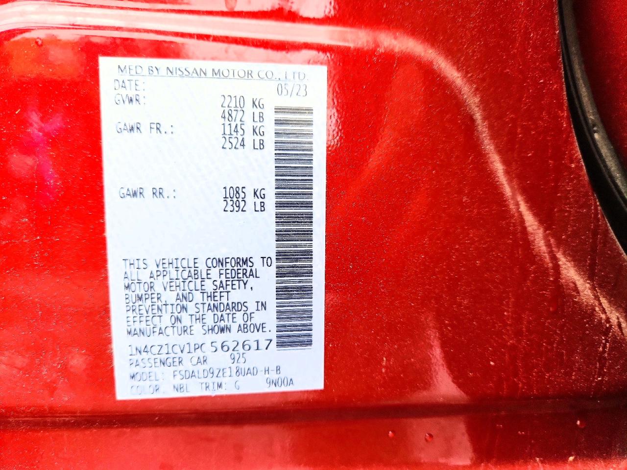 Nissan LEAF Sv Plus