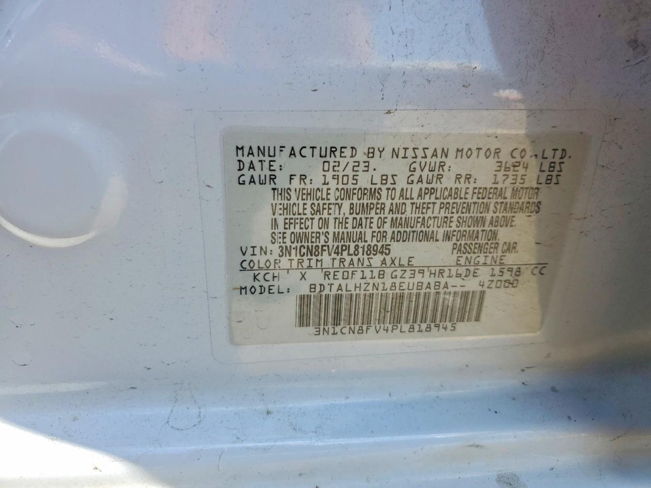 Nissan Versa Sr