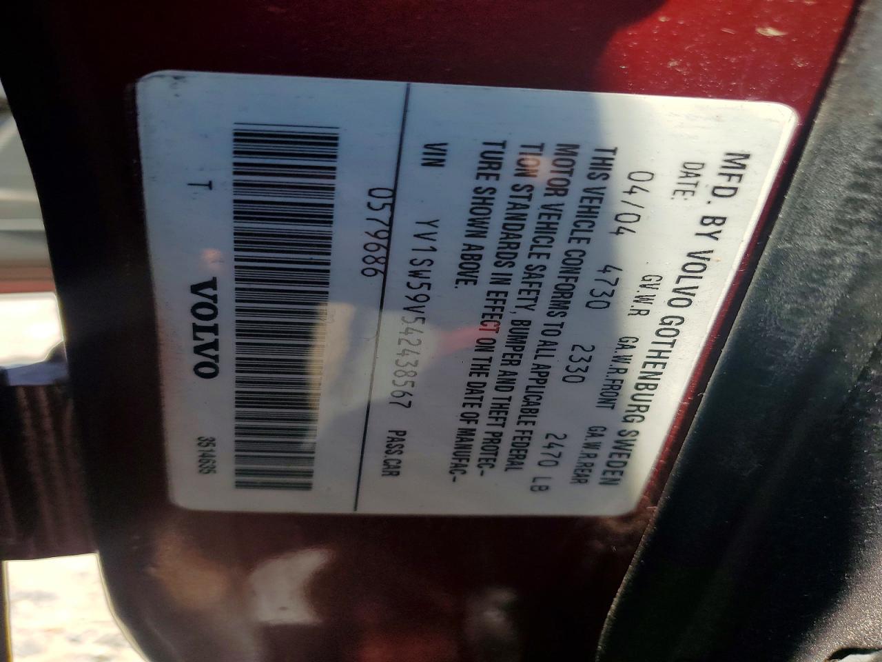 Volvo V70 Fwd