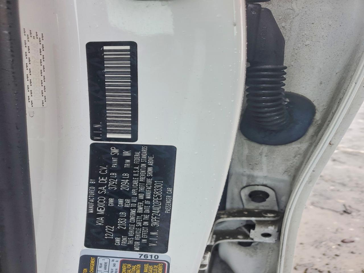 Kia Forte Lxs