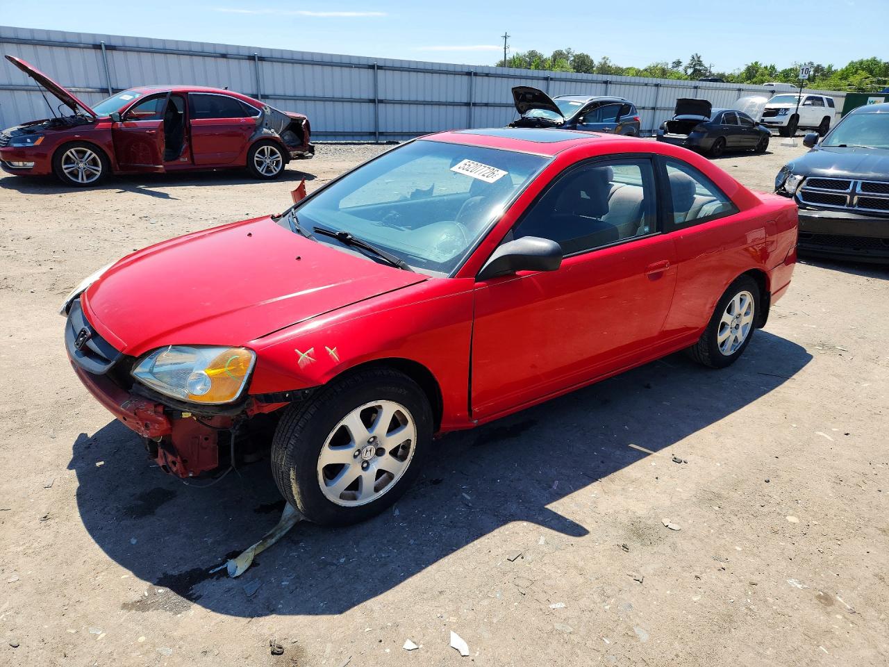 Salvage Honda Civic Image