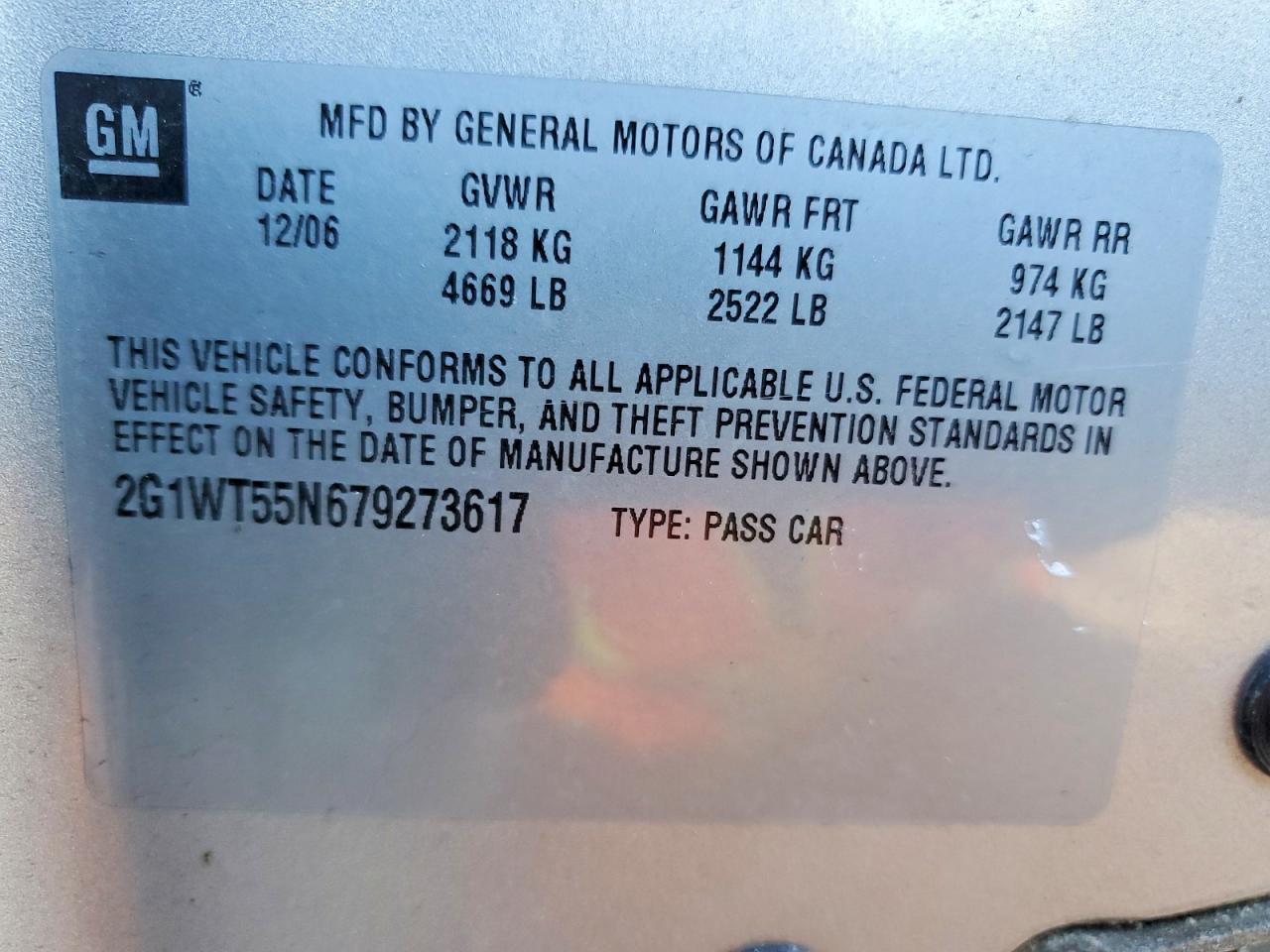 Chevrolet Impala Lt