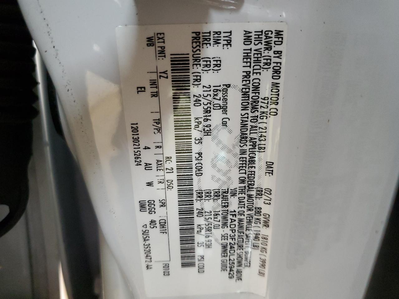 Ford Focus Se