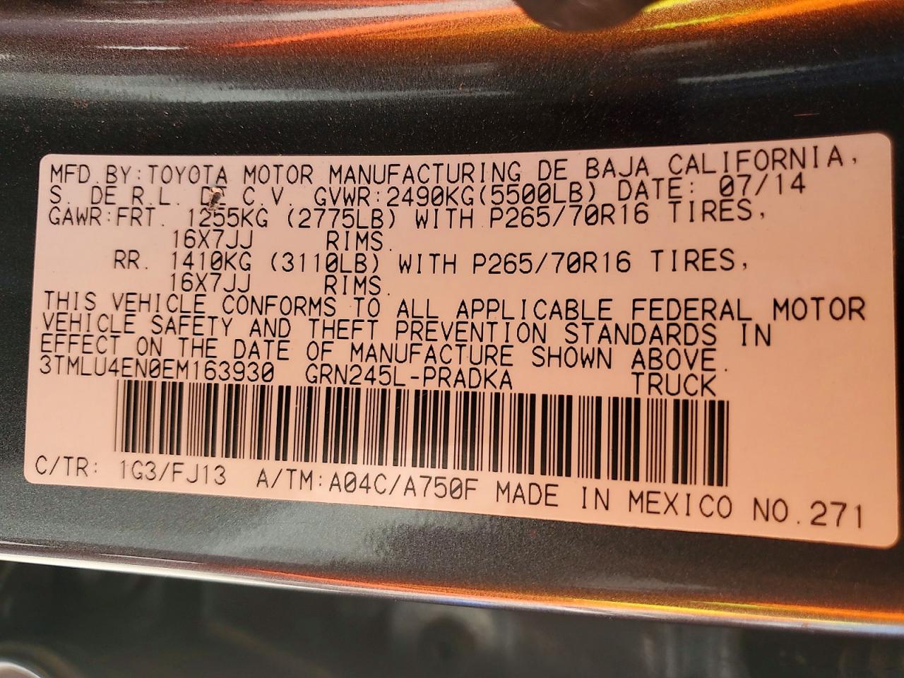 Toyota Tacoma V6