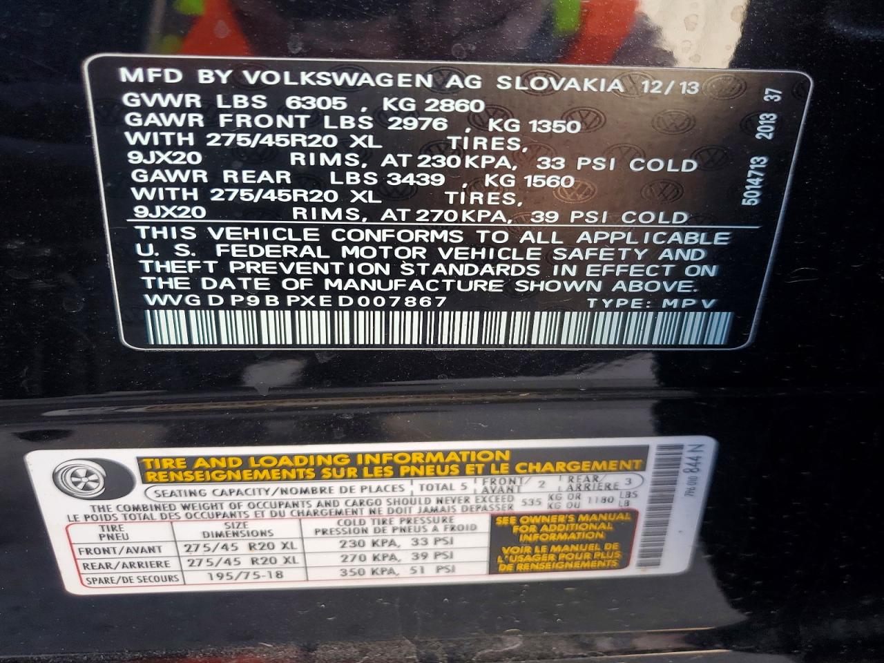 Volkswagen Touareg Tdi