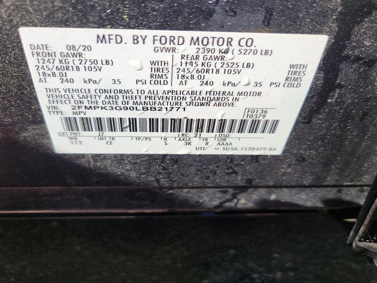 Ford Edge Se