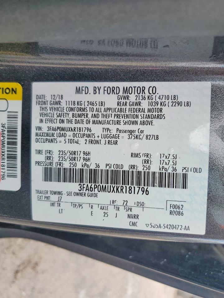Ford Fusion Sel