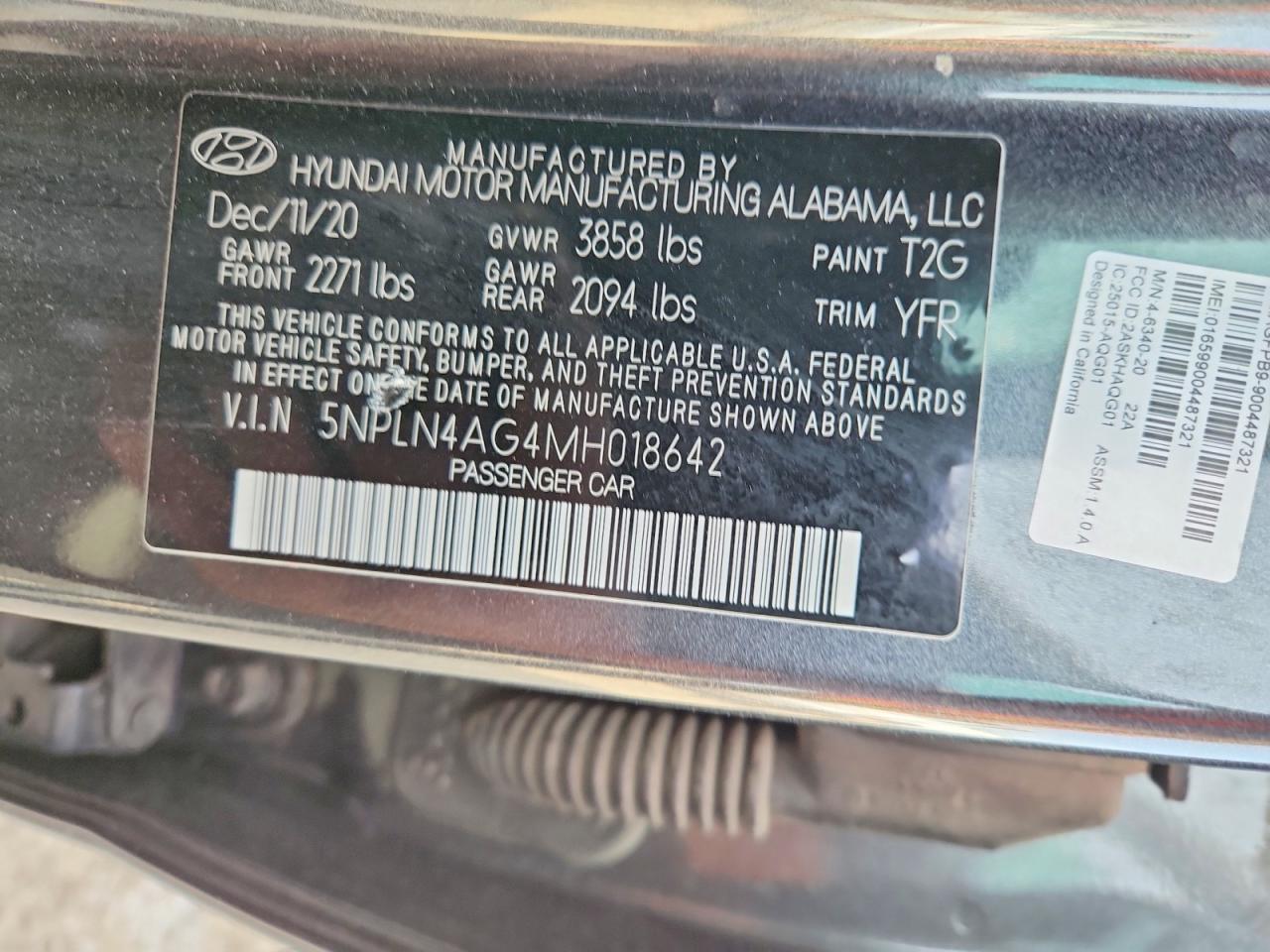 Hyundai ELANTRA Sel