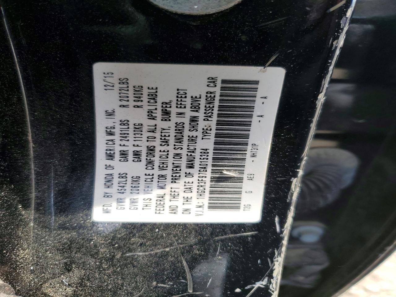 Honda Accord Touring