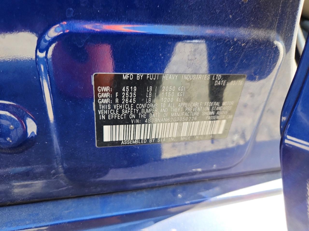 Subaru Legacy 2.5i Limited