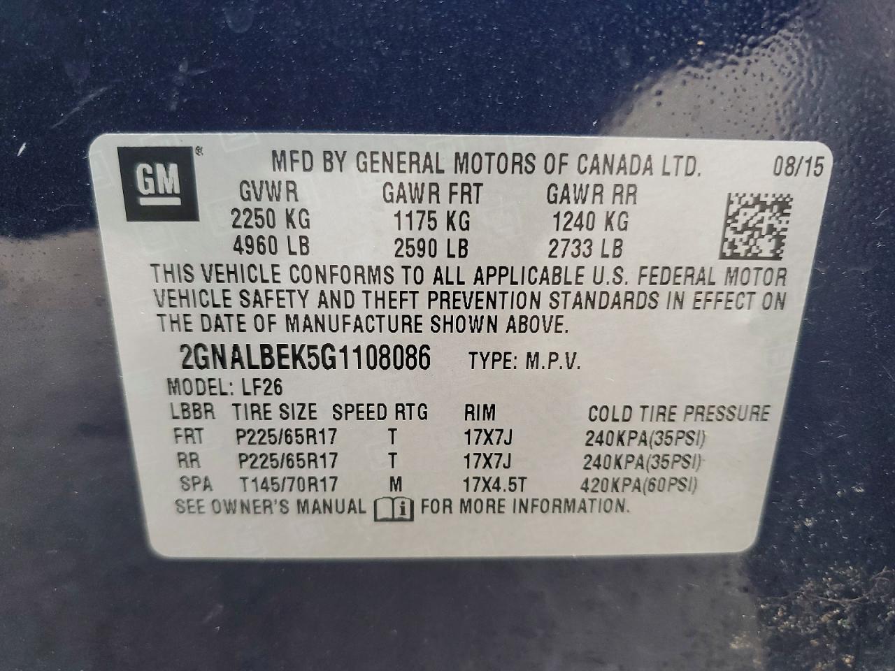 Chevrolet Equinox Ls