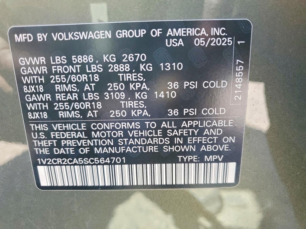 Volkswagen Atlas Peak Edition Se