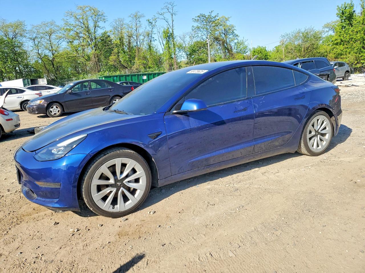 Salvage Tesla Model 3 Image