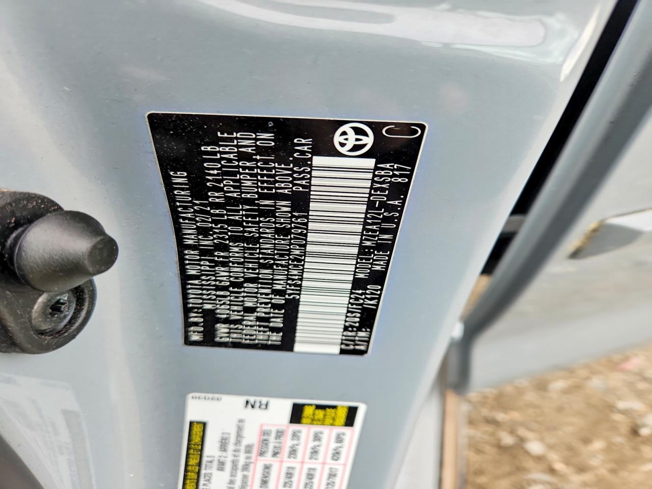 Toyota Corolla Se Apex