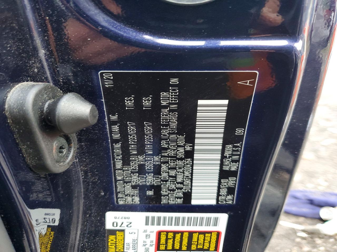 Toyota Sienna Xle