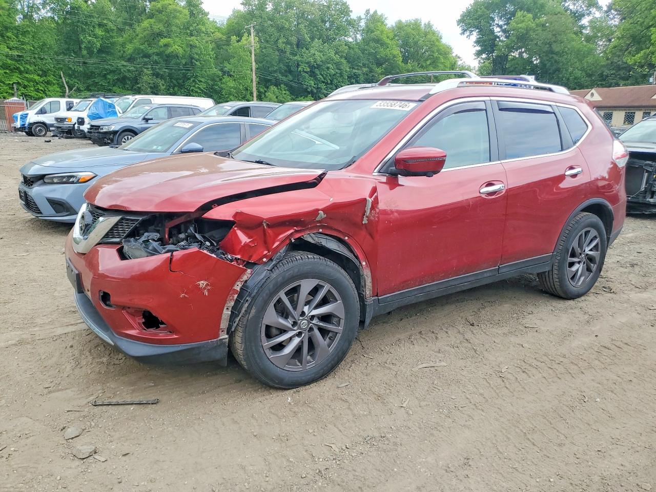 Salvage Nissan Rogue Image