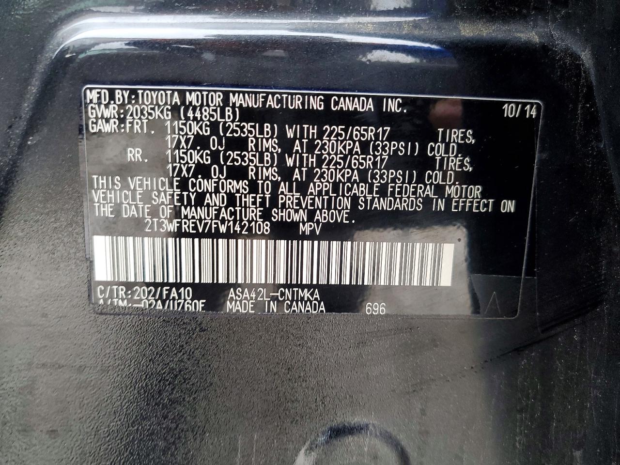 Toyota RAV4 Xle