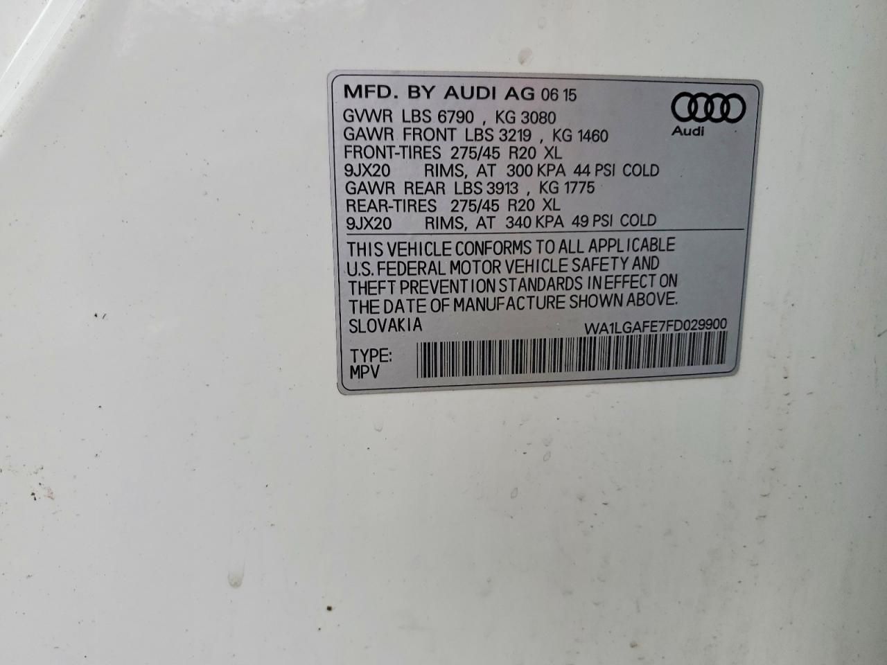 Audi Q7 Premium Plus