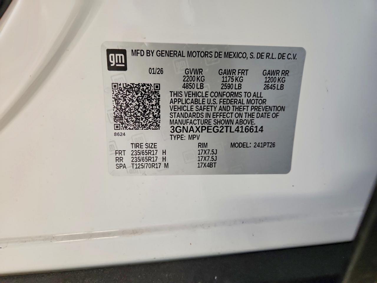 Chevrolet Equinox Lt