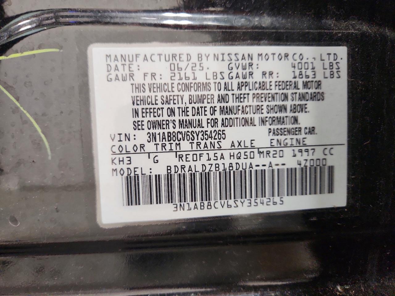 Nissan Sentra Sv
