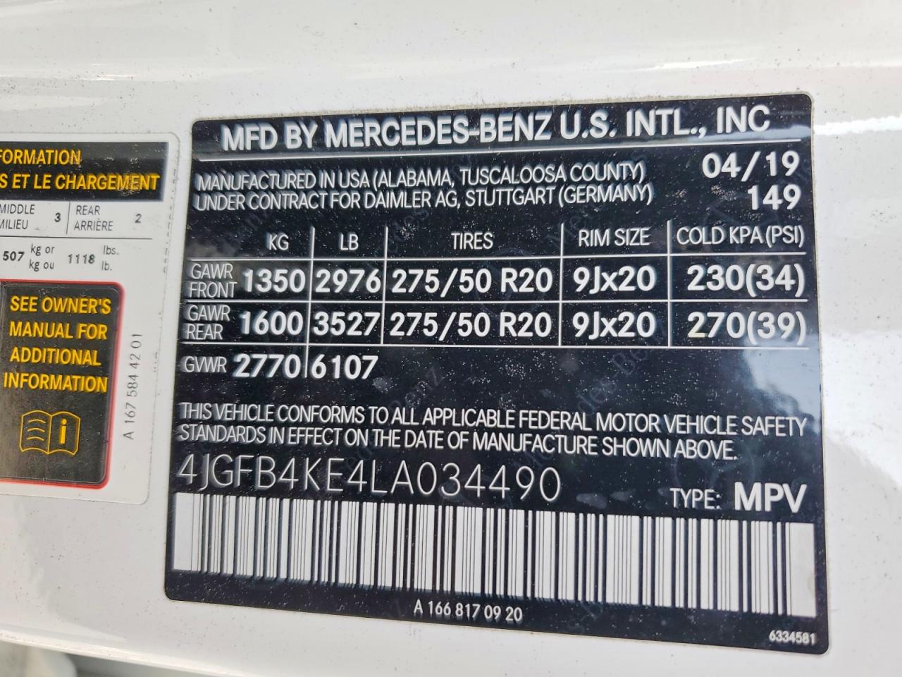 Mercedes-Benz GLE 350 4matic
