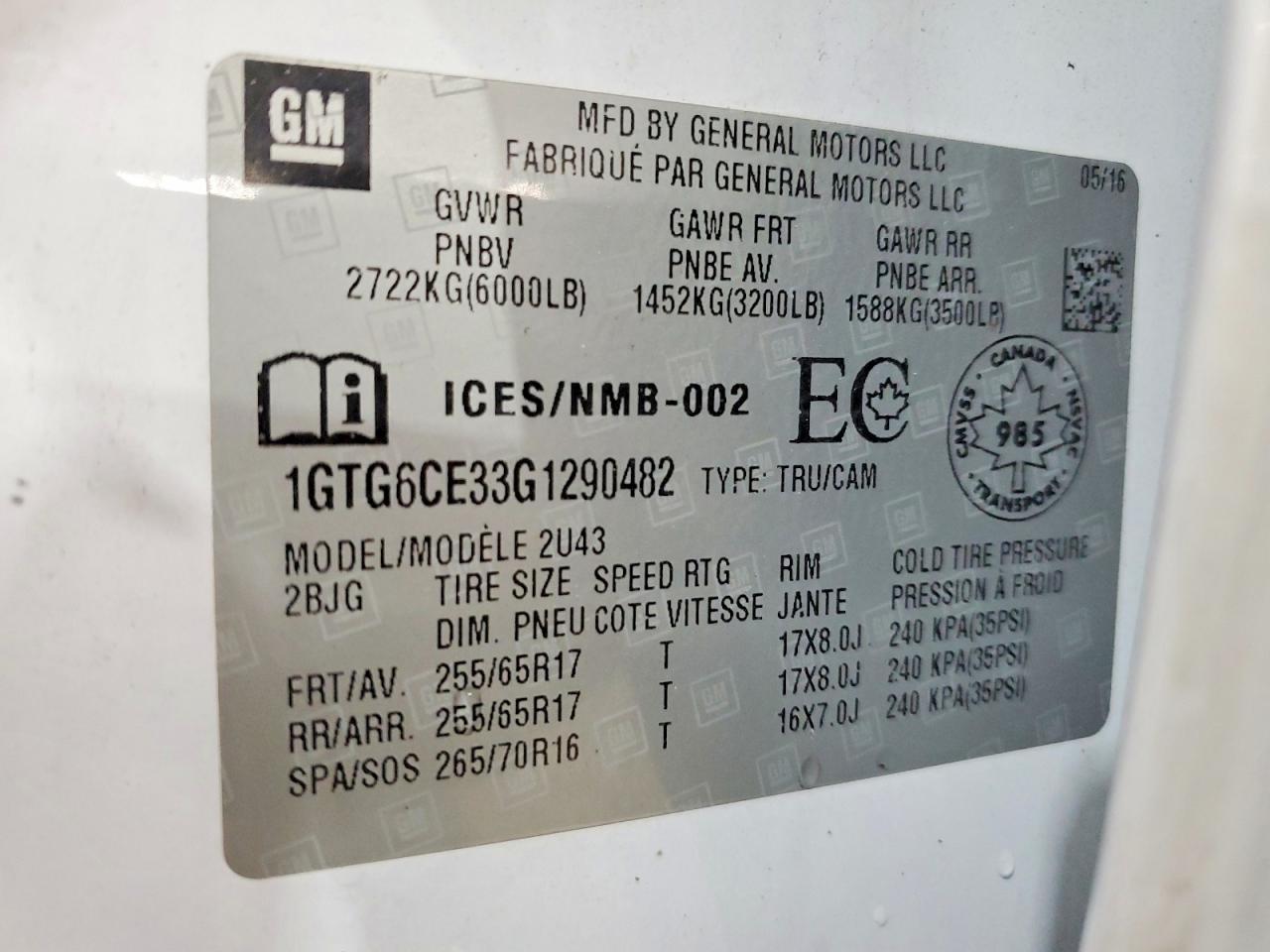 GMC Canyon Sle