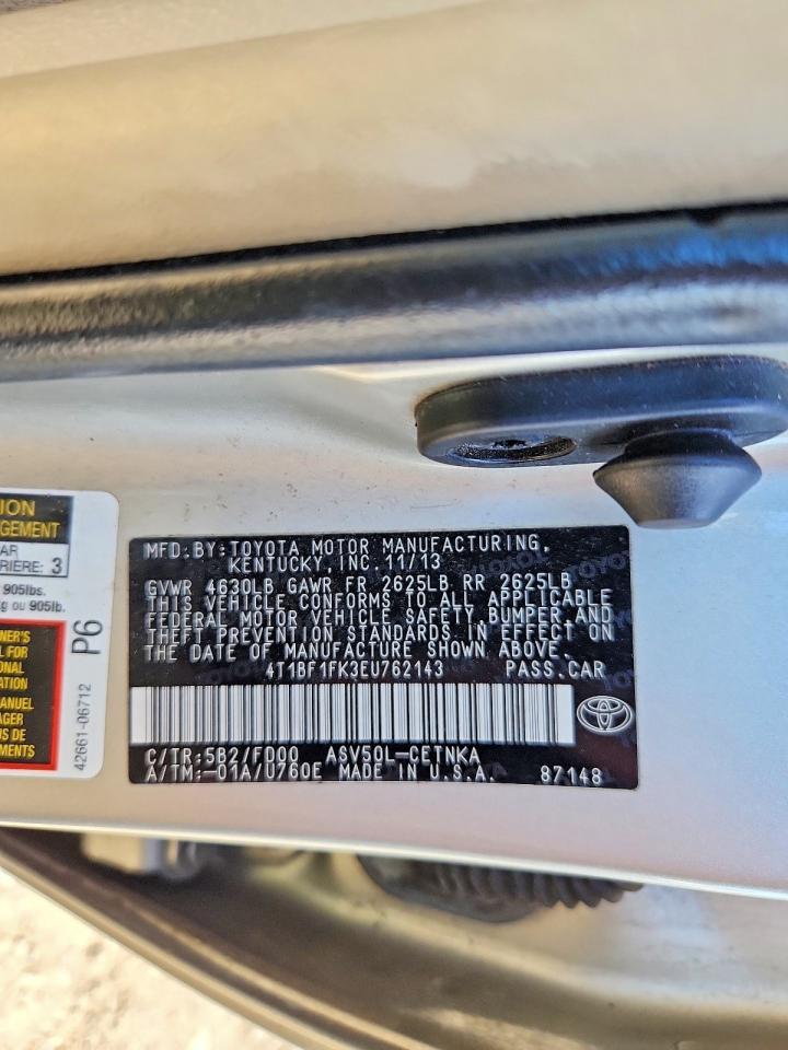 Toyota Camry Le
