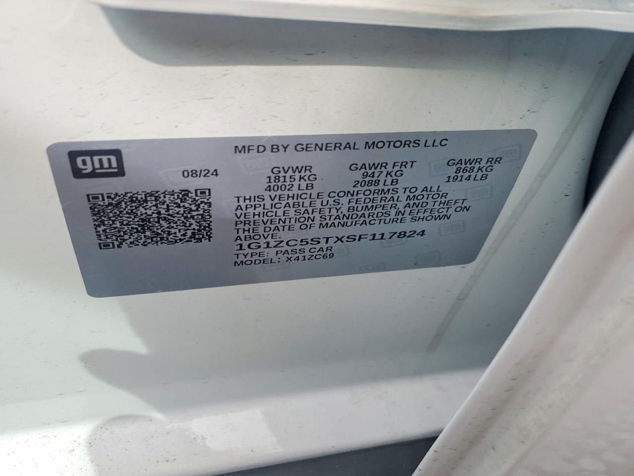 Chevrolet Malibu Ls