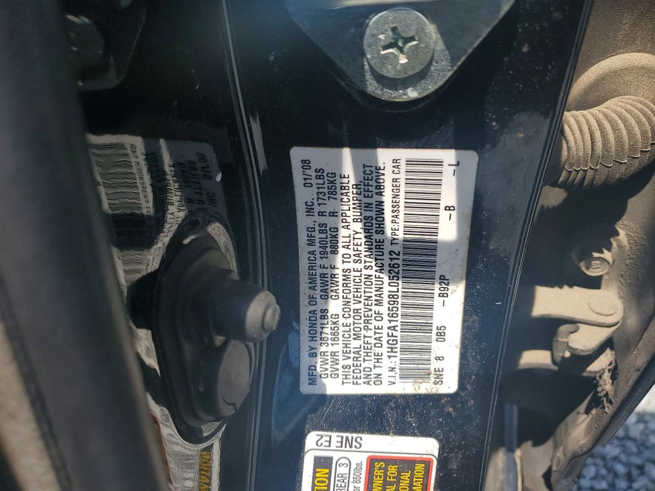 Honda Civic Lx