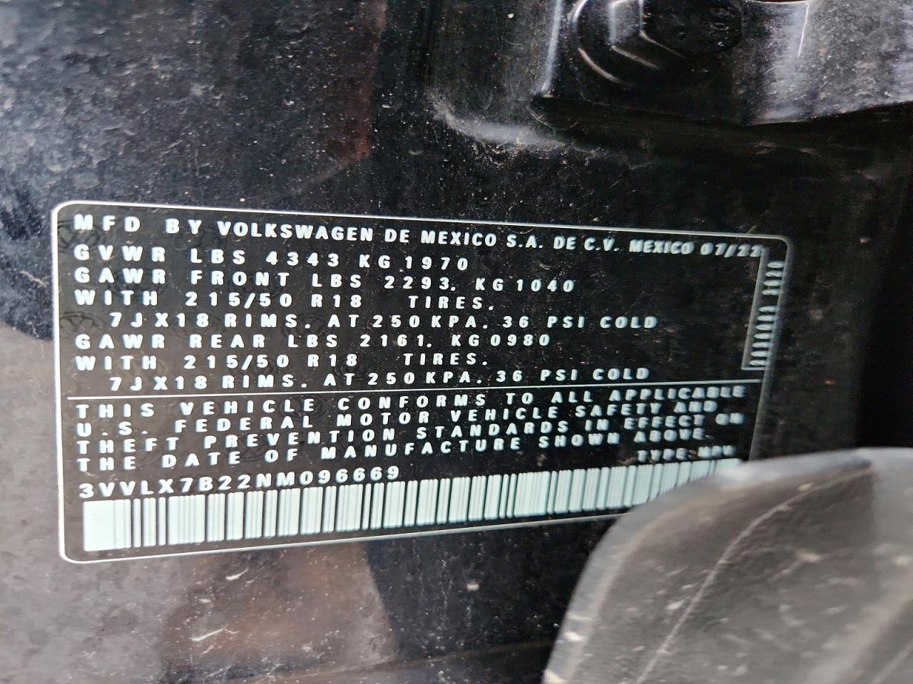 Volkswagen Taos Se Iq Drive