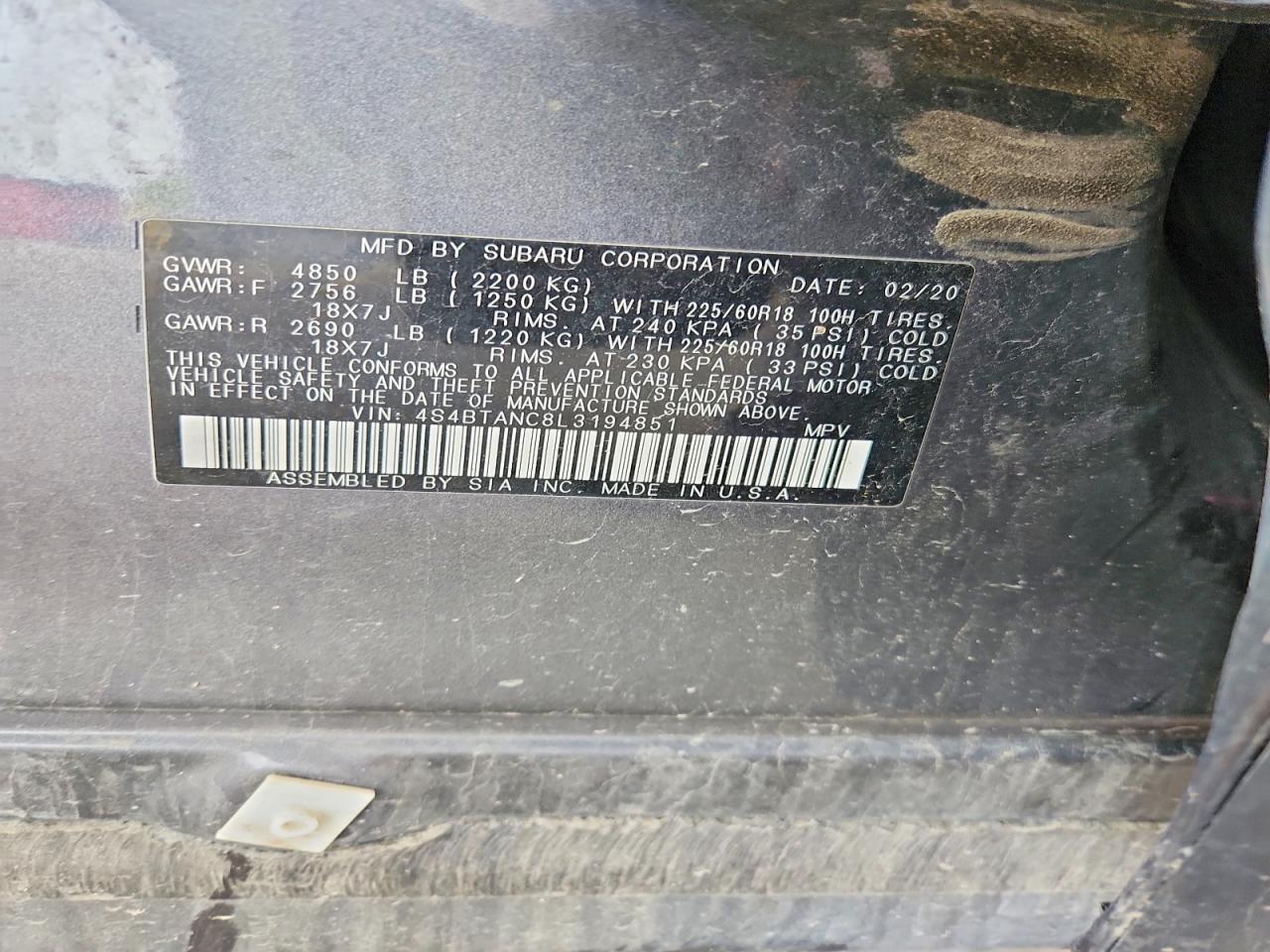 Subaru Outback Limited