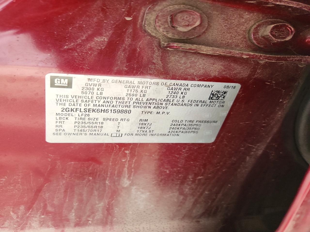 GMC Terrain Sle
