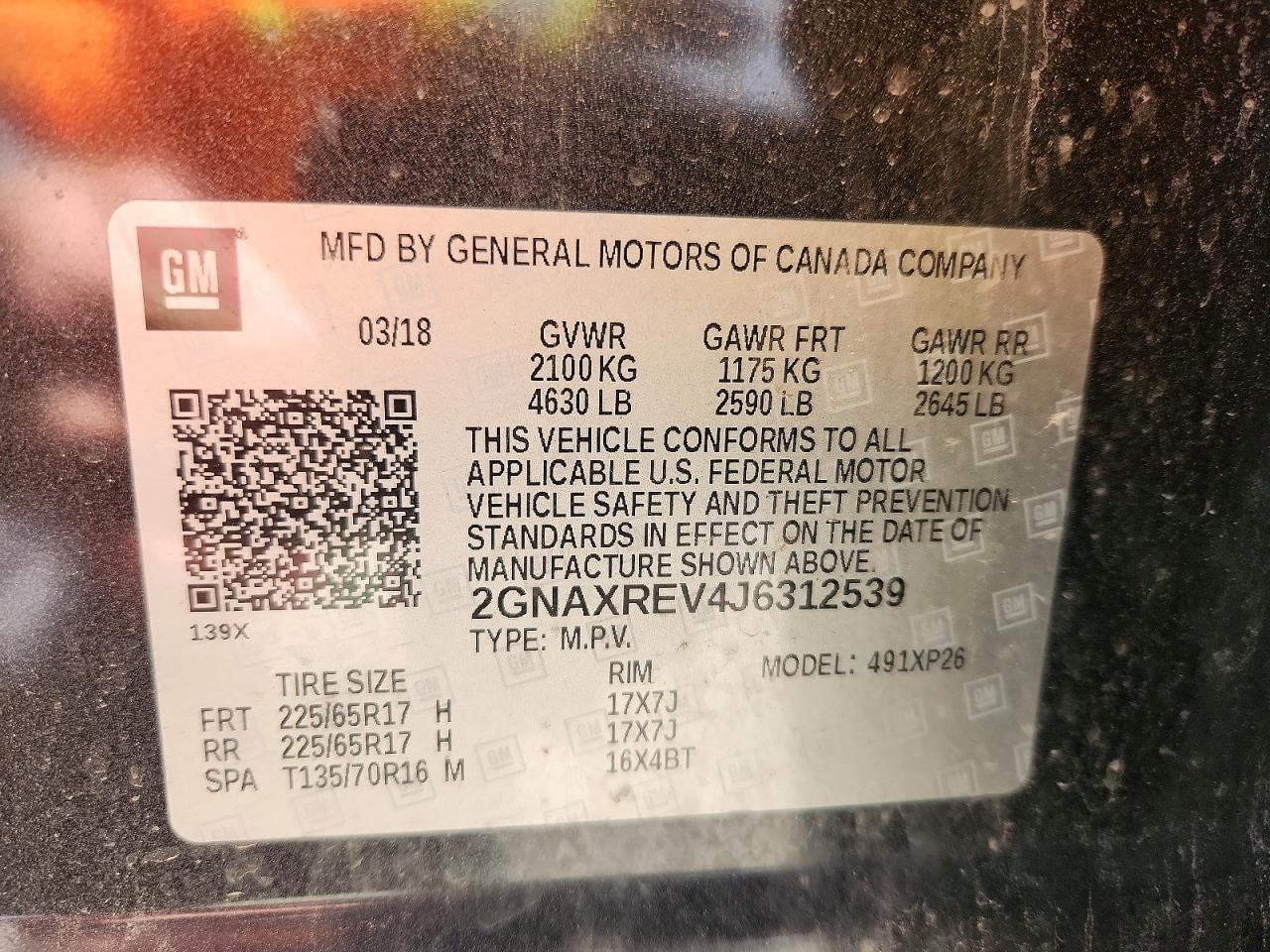 Chevrolet Equinox Ls