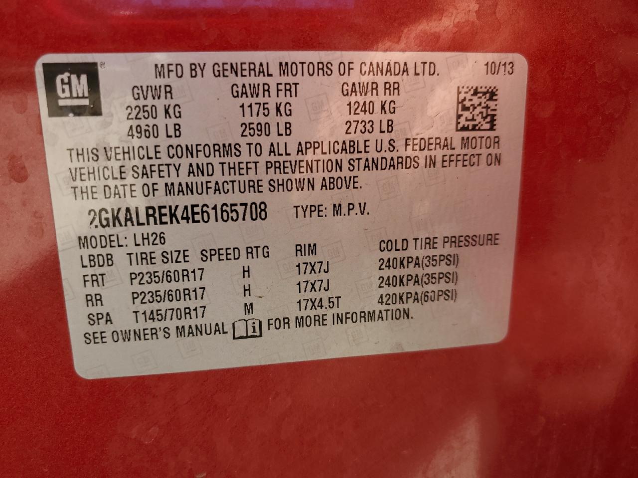 GMC Terrain Sle