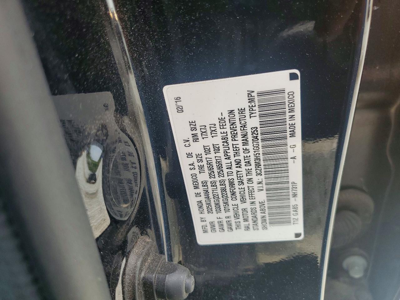Honda Crv Ex