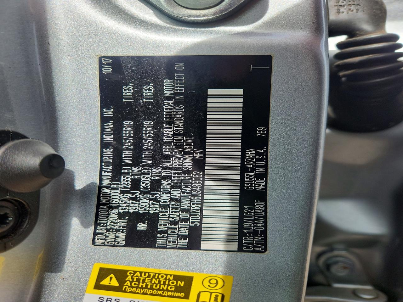 Toyota Highlander Se
