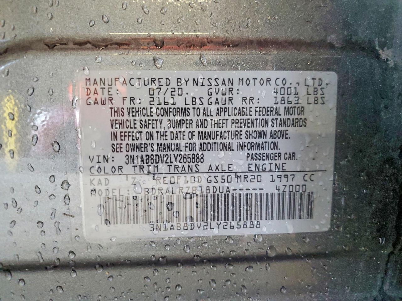 Nissan Sentra Sr