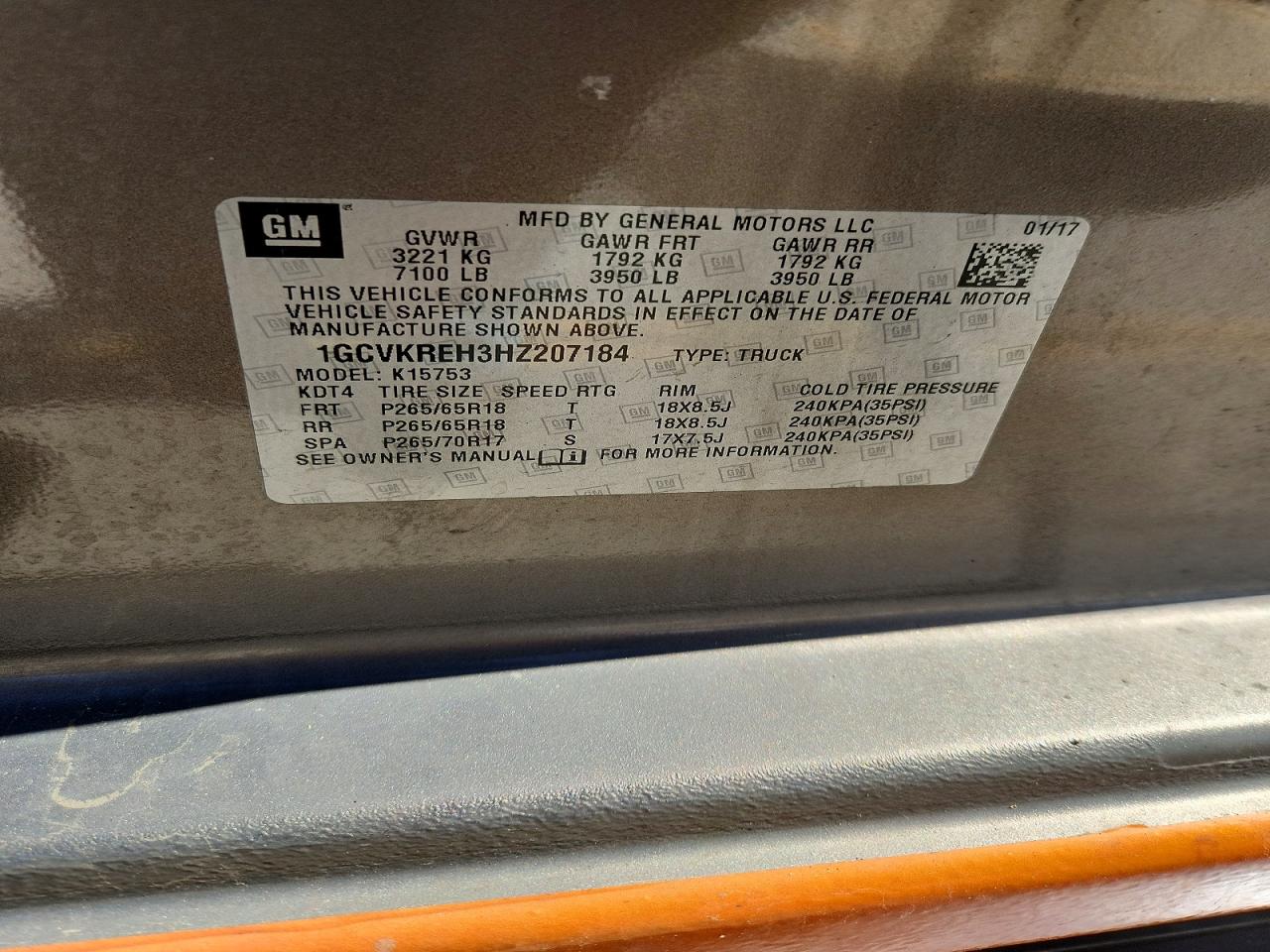 Chevrolet Silverado K1500 Lt