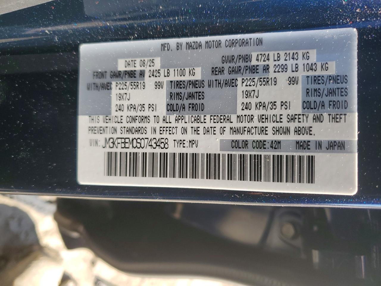 Mazda Cx Premium Plus